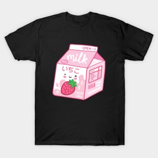 Cute Strawberry Milk T-Shirt